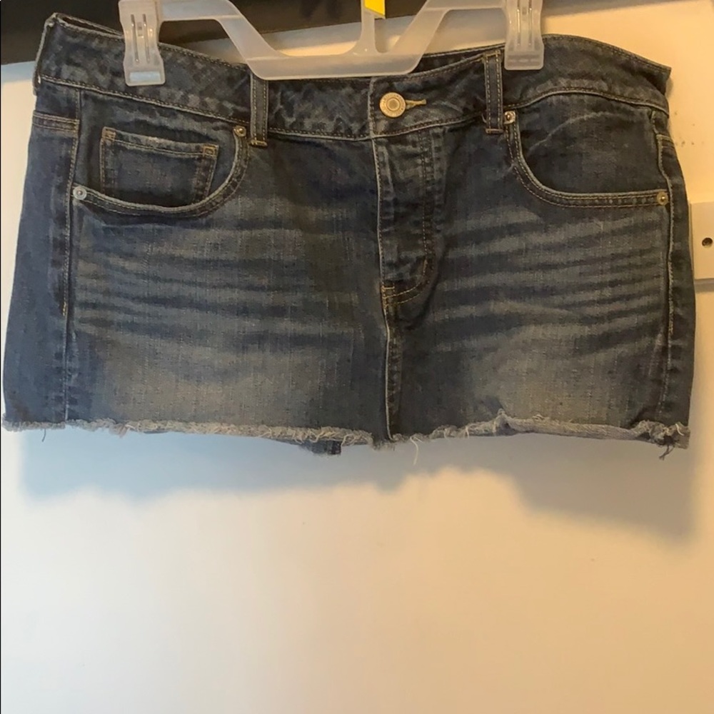 American Eagle jean mini skirt